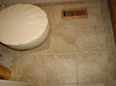 porcelain tile powder room