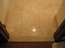 marble tile with marble threshold